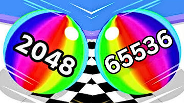 Ball Run 2048, Ball Run Infinity Satisfying Gameplay | Ball Games Hub LIVE 🔴 24/7