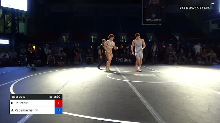 182 Lbs 7th Place - Blake Jouret, Kansas Vs Justin...