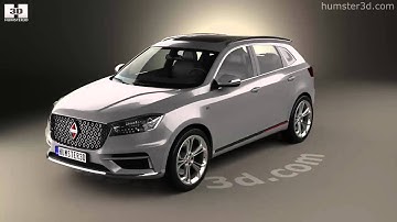 Borgward BX7 TS 2018 3D model by 3DModels.org