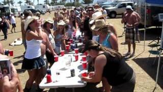 Stagecoach 2010  Flip Cup Table