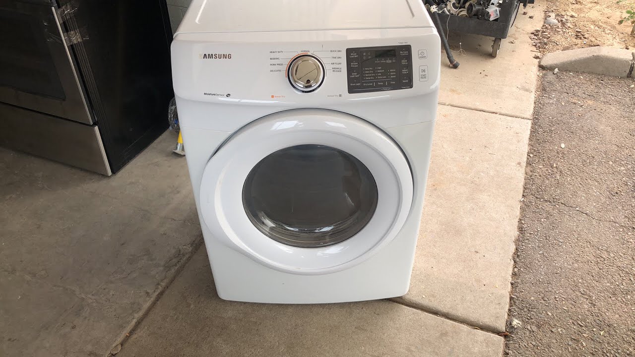 Secadora Samsung no calienta. Dryer fix - YouTube