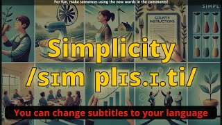 Simplicity meaning with 5 examples
