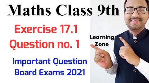 Unit 17 Exercise 17.1 Class 9 Question no. 1 Math PTB I Practical Geometry Triangles I Learning Zone