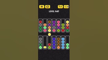 Ball Sort Puzzle - Level 1487