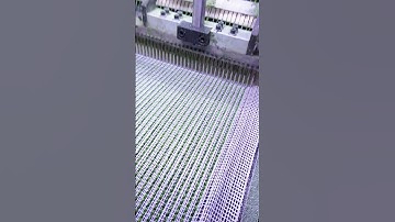 Any idea what this machine is doing? 🤔| Artificial Turf Factory in Action #artificialgrass #factory