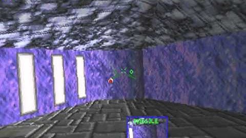 Descent II, Level 15, insane difficulty, cold start, full rescue, no death, 162 HP at exit