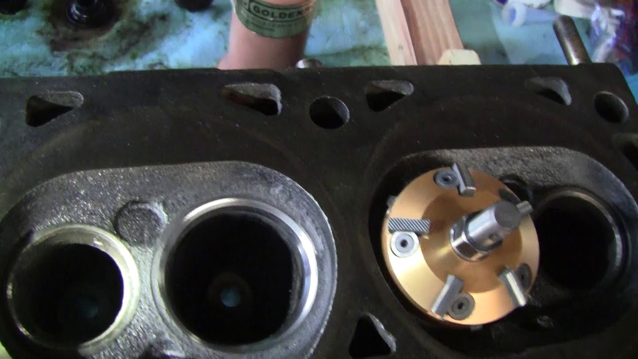 1988 Jeep XJ DIY Valve Work. Part 7. Valve Seat Cutting. YouTube