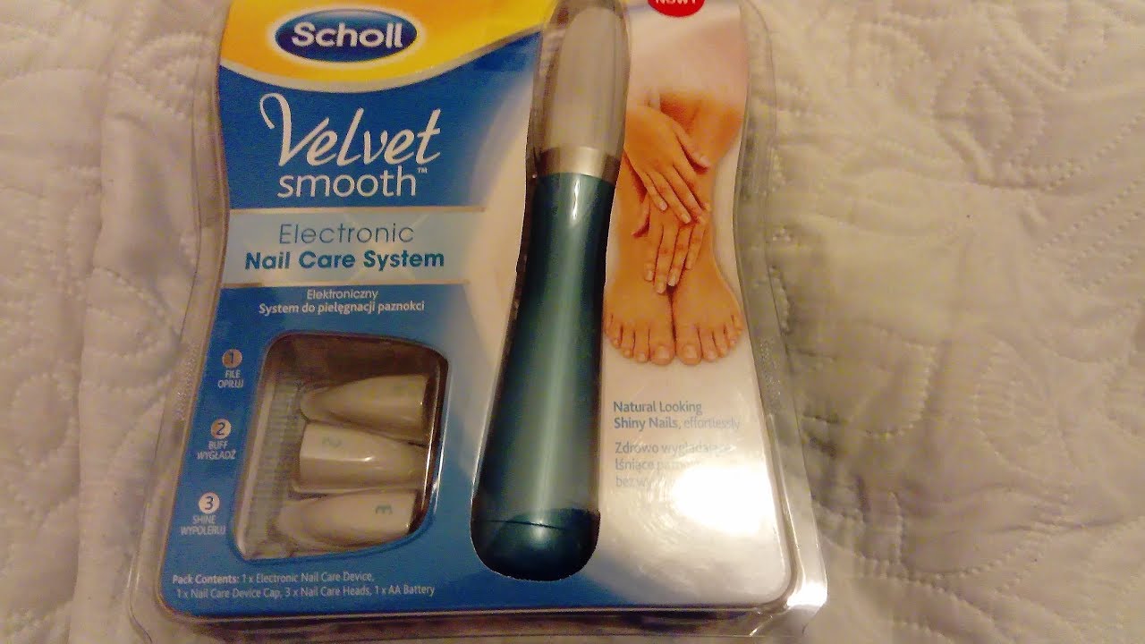 Scholl Velvet Smooth Nail Care System Youtube