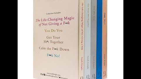 A No F*cks Given Guide Series Books 1 - 5 Collection Box Set by Sarah Knight