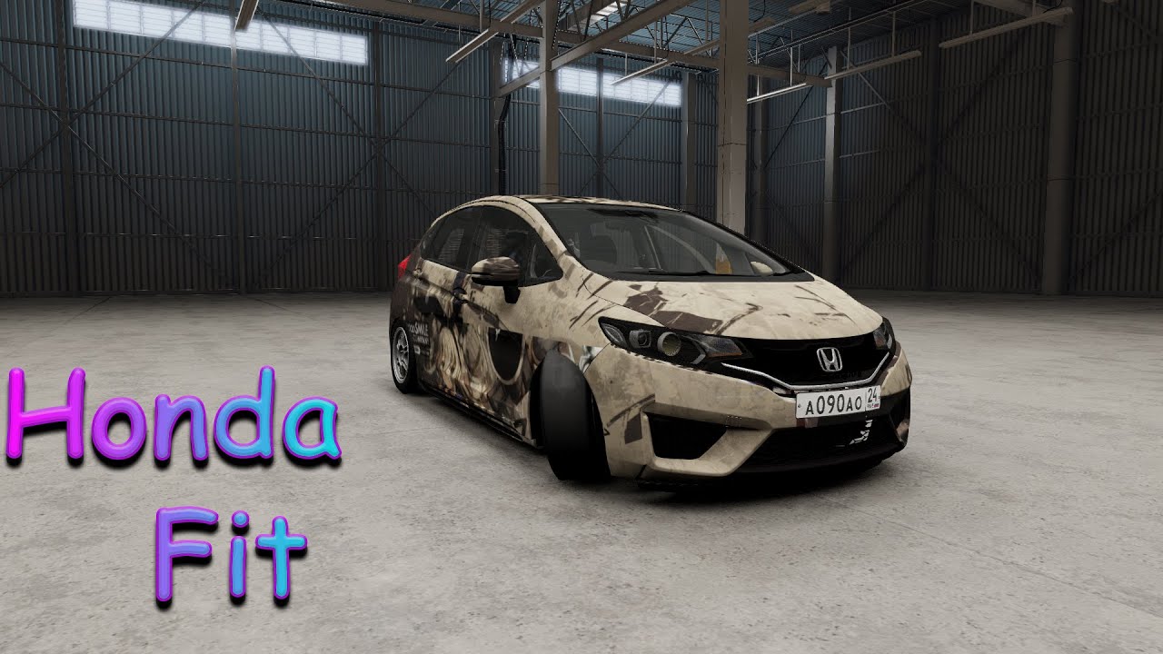 Honda FitBeamNG Drive(1037) YouTube