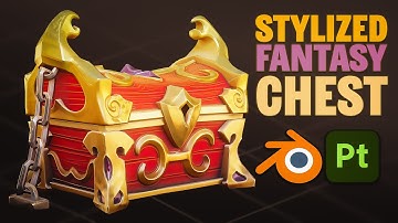 How I Made a Cool 3D Treasure Chest in Blender!
