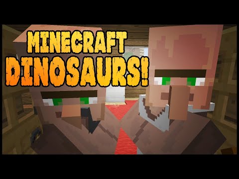 VILLAGER TAKEOVER! - Minecraft Dinosaurs! (616)