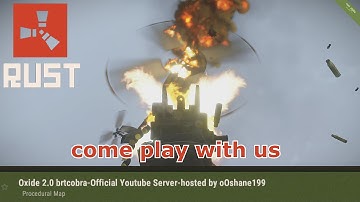 Rust | Server | Oxide 2.0-brtcobra-Official-youtube server for you guys