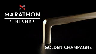 Decorative Hardware Finishes: Elegant Golden Champagne