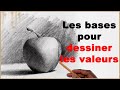 Les bases pour dessiner les valeurs ombres lumires 2