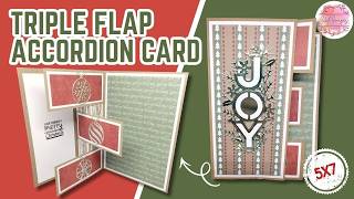 Super Simple Sunday | 5x7 Triple Flap Accordion Card