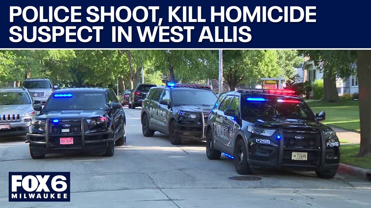 Police shoot, kill homicide suspect | FOX6 News Milwaukee