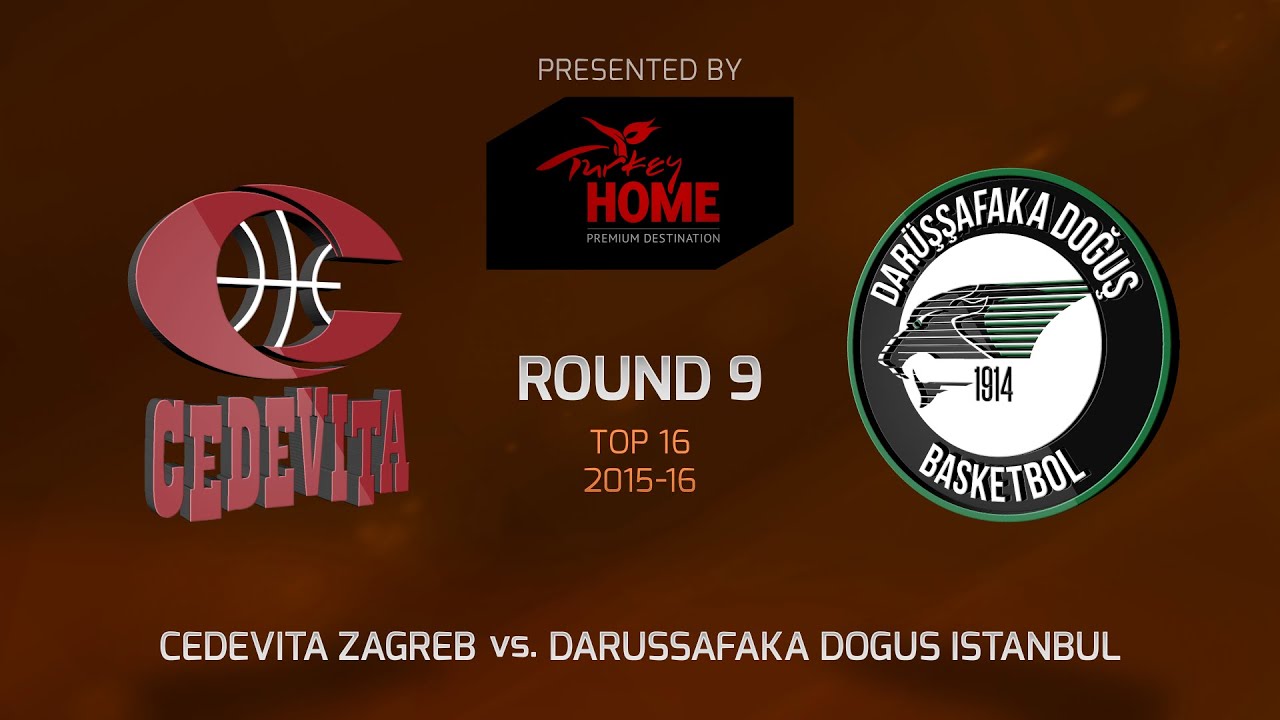 Highlights Cedevita Zagreb Darussafaka Dogus Istanbul Youtube