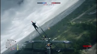 Battlefield 1 | Fighter Plane + 7 Kill Feed with Trench Darts