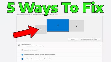 How To Fix Second Monitor Not Detected in Windows 11