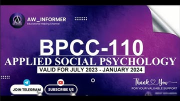 BPCC 110 SOLVED ASSIGNMENT 23-24 | BPCC 110 SOLVED ASSIGNMENT IN ENGLISH 23-24 | FREE SOLVED ASSIG.😦
