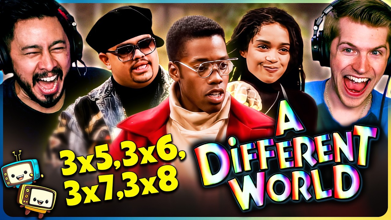 A DIFFERENT WORLD 3x5, 3x6, 3x7, 3x8 Reaction! | Jasmine Guy, Kadeem Hardison, w/ Jaby Koay