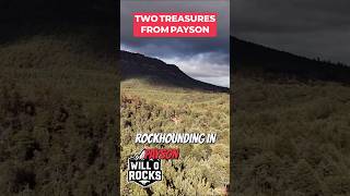 Payson Rockhounding: Red Agate & Fossil Clam Treasures!