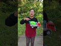 suara truk kecil vs truk besar #shorts #funny