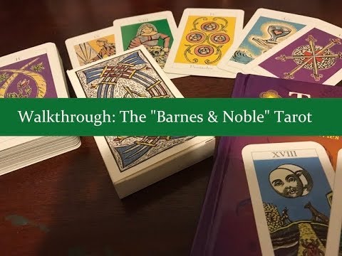 Walkthrough Barnes Noble Tarot Marchofthepips2018 Youtube