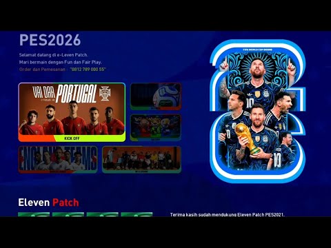 Eleven Patch PES 2026 Update WORLD CUP edition