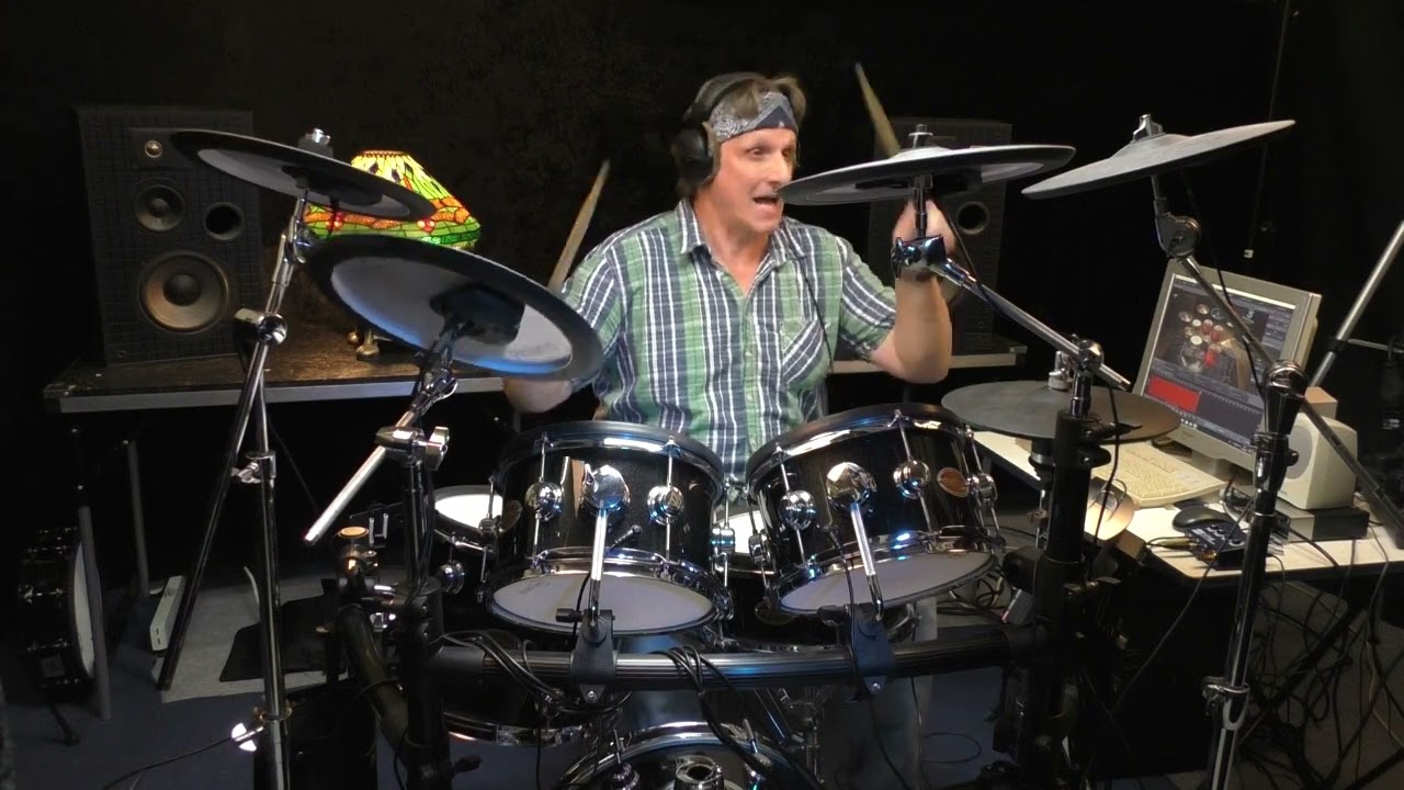 BOSTON  "Rock n Roll Band"  drum cover by Andy Urban