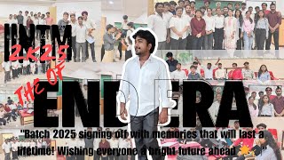 IINTM College Life Ends, Memories Stay Forever | Batch 2K25 Farewell Tribute #TheEndOfAnEra #IINTM