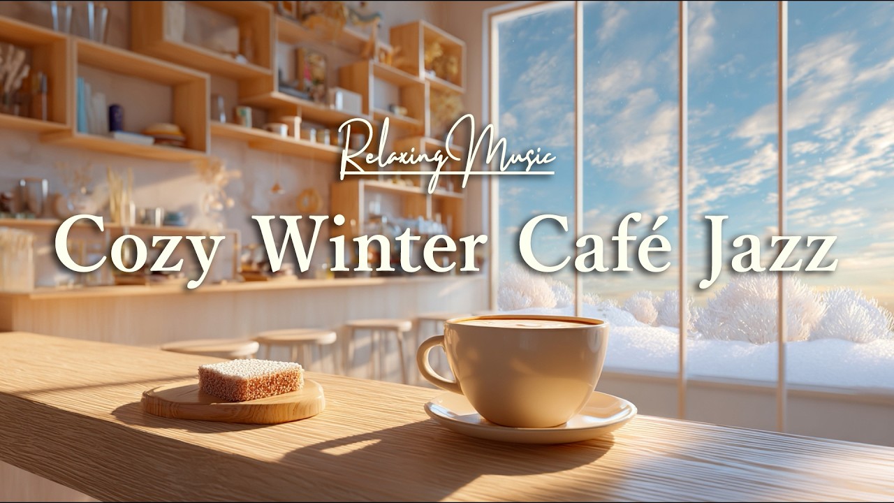 ☕ Cozy Winter Café Jazz | Soft Piano for Study & Relax (1 Hour) - YouTube