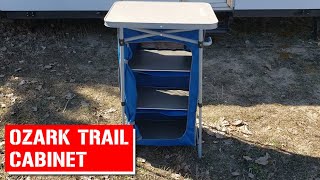 OZARK Trail 3-Shelf Collapsible Cabinet - Camp It Club