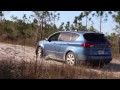 Subaru off road. Symmetrical drive system test on sugar sand.