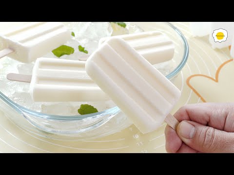 Milk Popsicles Recipe  Recette de sucettes glaces au lait     