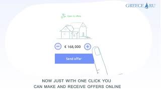 Buy rent property in Greece. Unique online offers system.