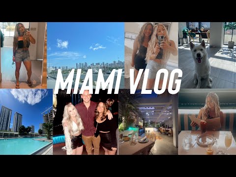 Miami Vlog - I'M BACK!! Dinner at Komodo, Kaskade, Pool Days, & more