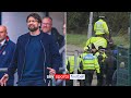 Russell Martin given a police escort as Rangers fans block team bus