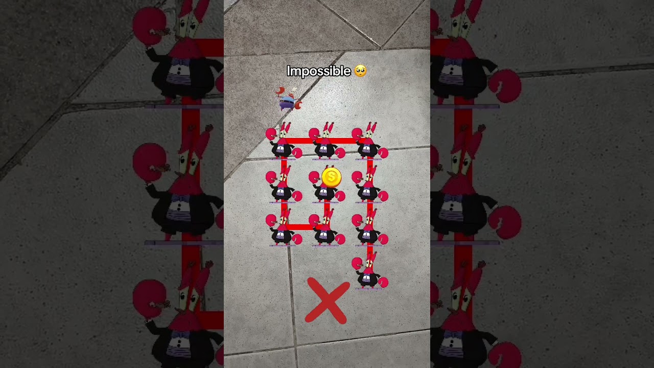 Mr Krab impossible connect all 