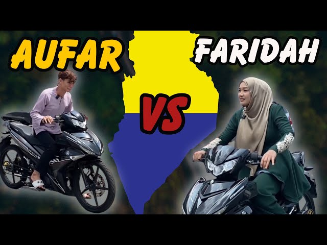 AUFAR CABAR FARIDAH STARTING MOTOR!!! FARIDAH HAMPIR DIL4NGG4R?? class=