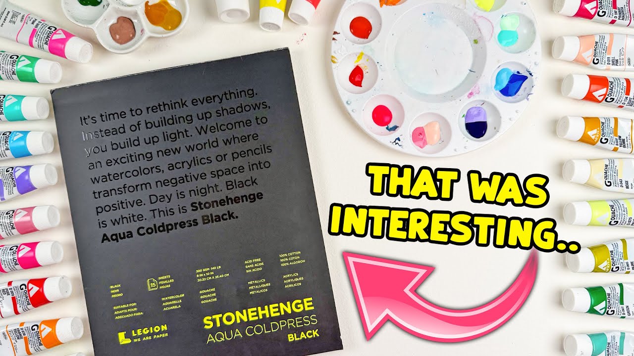 Рисовать на ЧЕРНОЙ БУМАГЕ ЛЕГИОНА?!