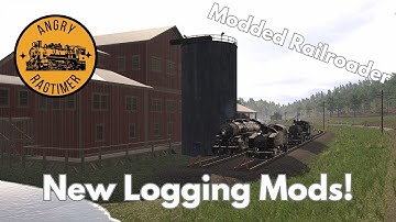 New Logging Mods in Railroader | Railroader Mod Showcase