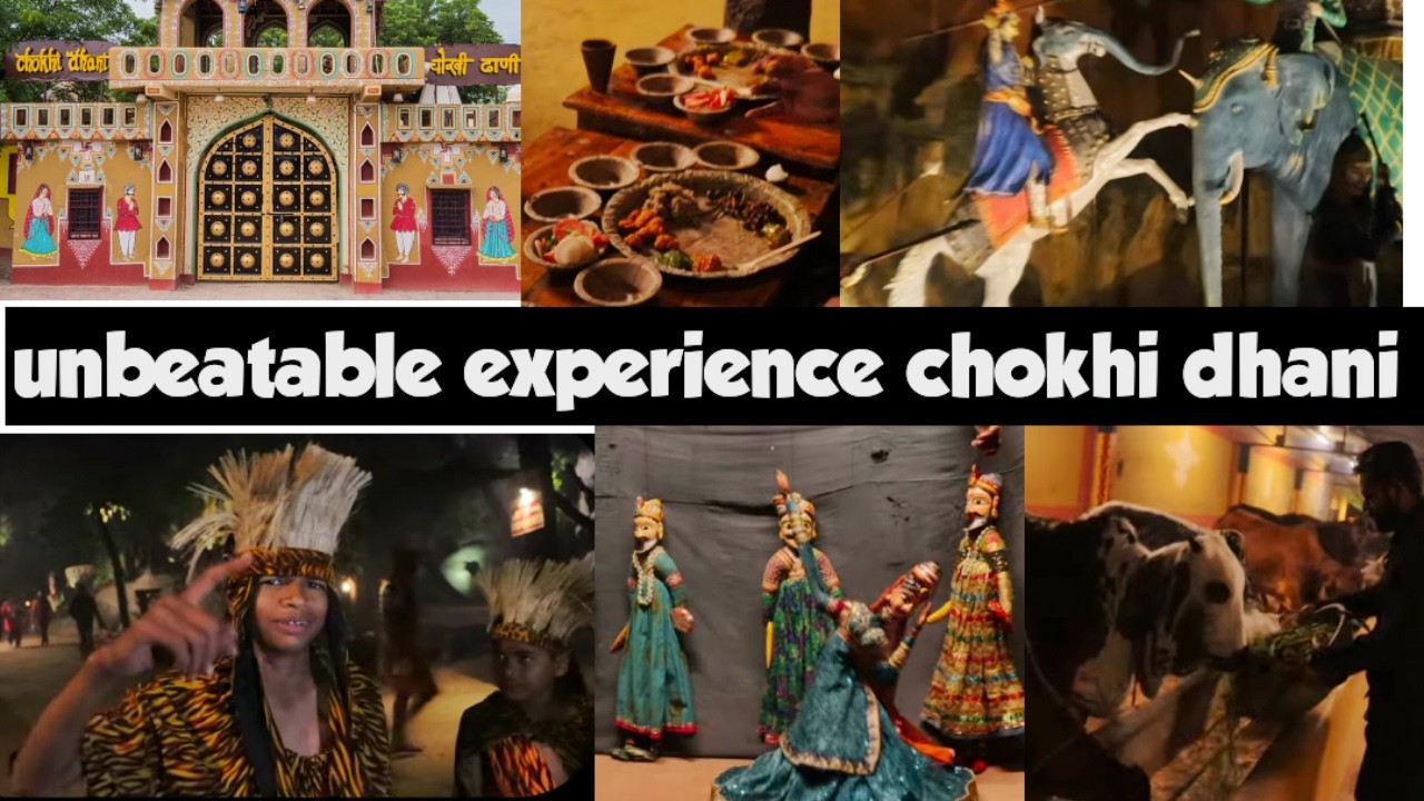 Chokhi dhani jaipur| jaipur best place to visit| jaipur rajasthan tourist places | culture of india
