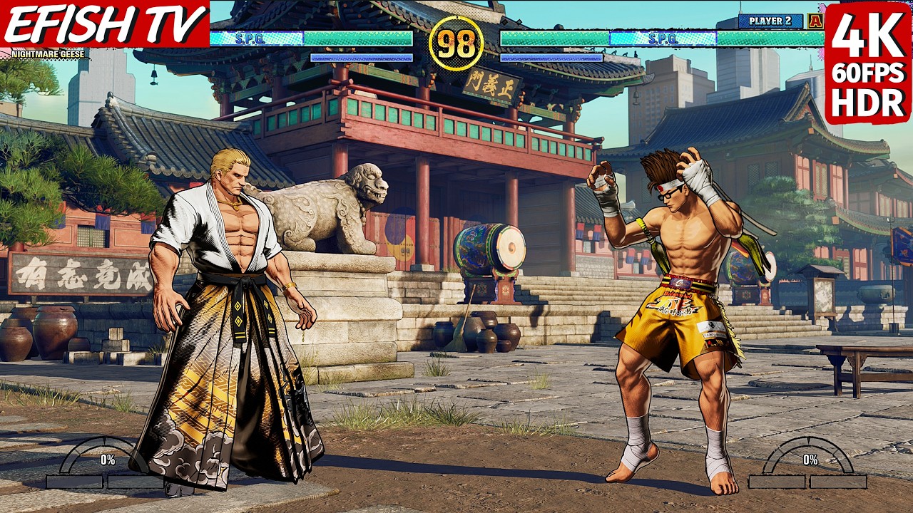 Nightmare Geese vs Joe Higashi (Hardest AI) - Fatal Fury: CotW