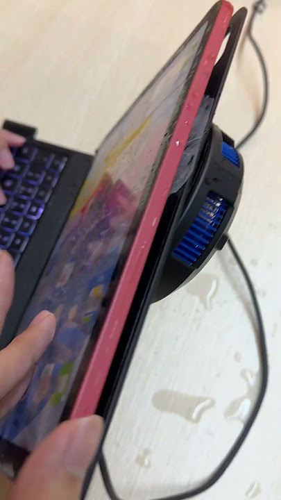 My iPad almost turned into ice cubes#ipad #cooler #ipadkeyboard #typecase