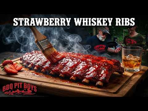 Strawberry Whiskey Glazed Ribs: BBQ Brilliance Unleashed! Strawberry Whiskey Glazed Ribs: BBQ Brilliance Unleashed!