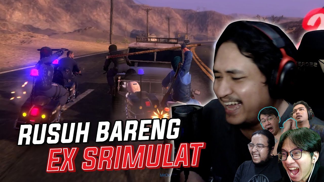 BALAP BRUTAL BARENG EXSRIMULAT - Road Redemption Ft