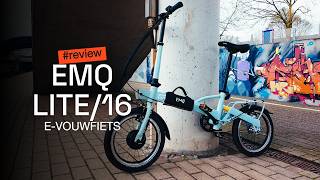 EMQ Lite 16 Review: 12,9 kg! De lichtste elektrische vouwfiets van het moment!