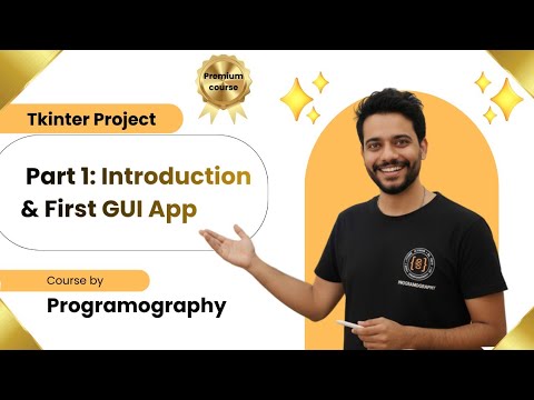 Tkinter Create Your First GUI App & Basic Configuration 